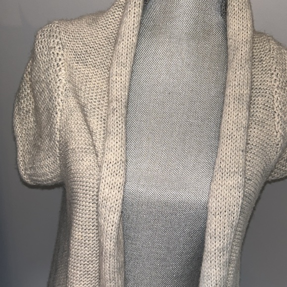 Micheal Kors Long Short Sleeve Cardigan Sz Med - Picture 2 of 4